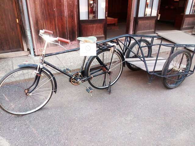 江戸東京たてもの園へ行く2018-2「レトロな自転車」